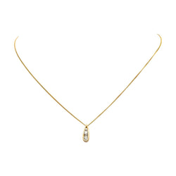 Collier Trilogie Or jaune Diamant - Castafiore