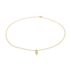 Collier Trilogie Or jaune Diamant - Castafiore