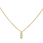 Collier trilogie Or jaune Diamant - Castafiore