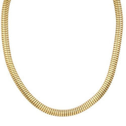 Collier Tubogas en or jaune - Castafiore