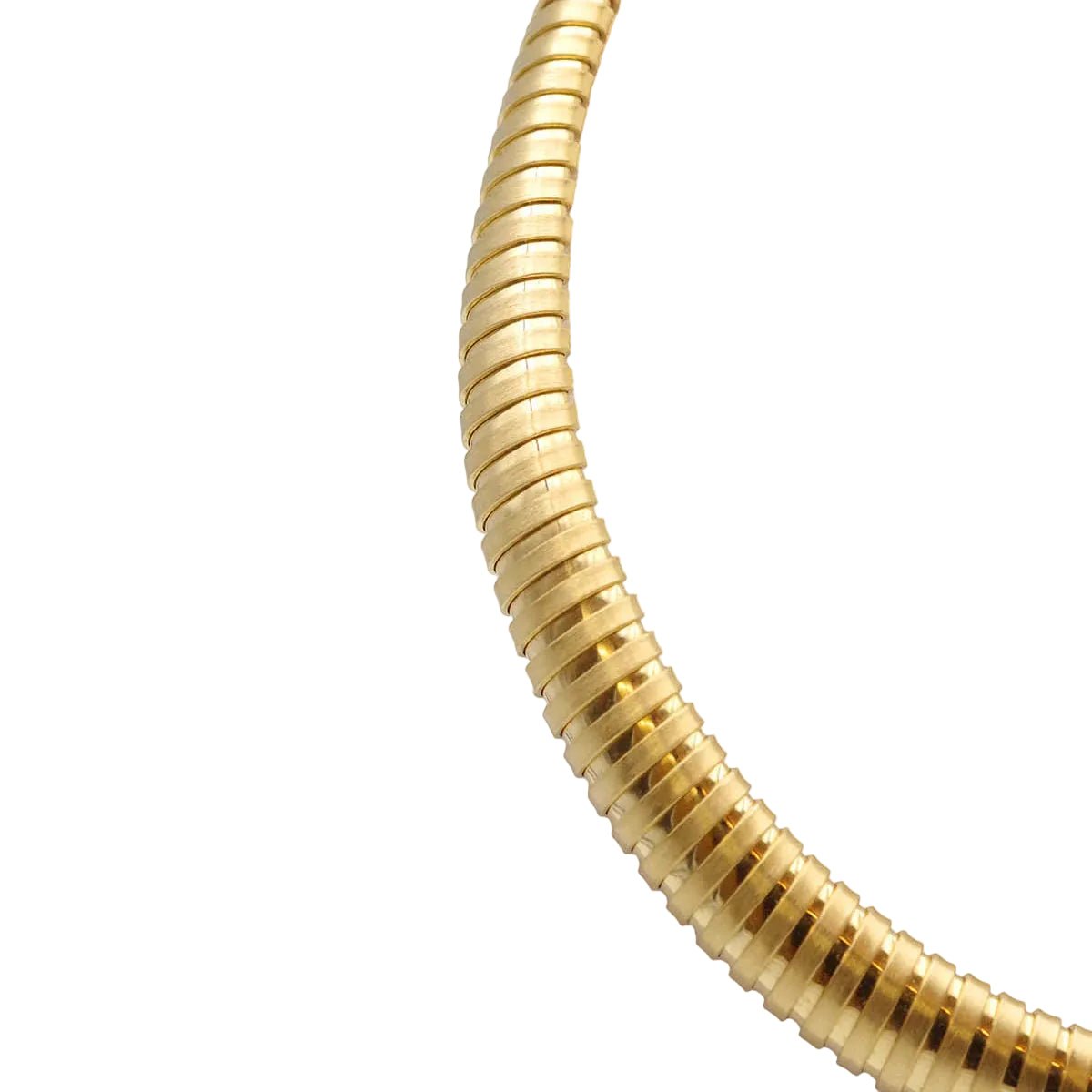 Collier Tubogas en or jaune - Castafiore