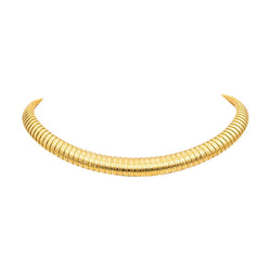 Collier Tubogas en or jaune - Castafiore