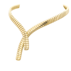 Collier Tubogas en or jaune - Castafiore