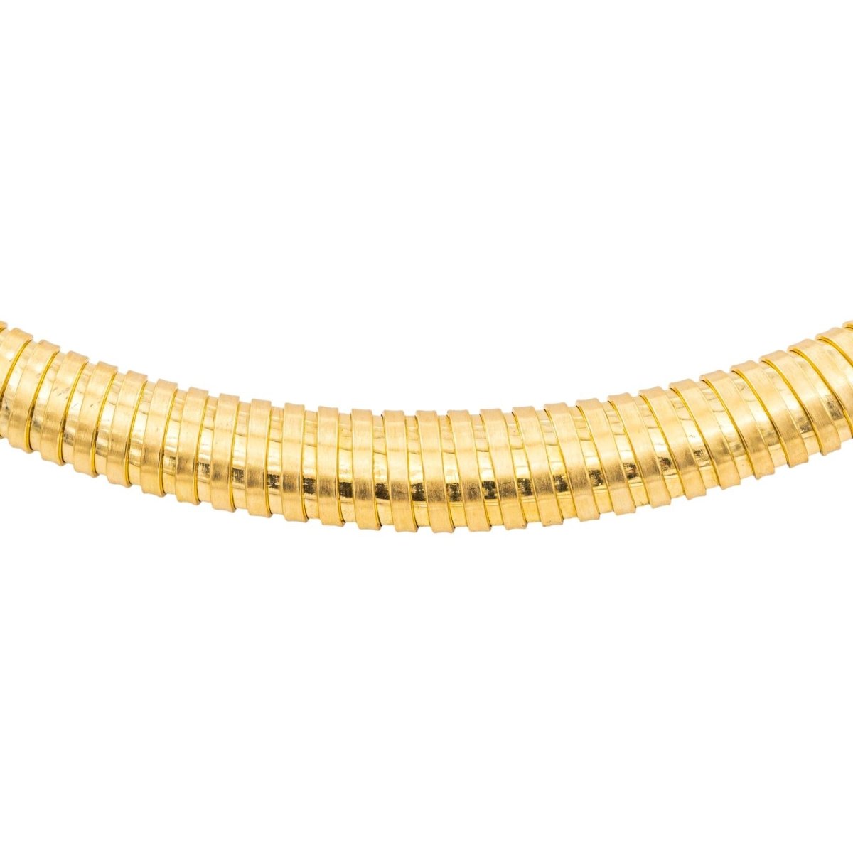 Collier Tubogas en or jaune - Castafiore