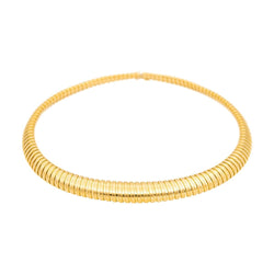 Collier Tubogas en or jaune - Castafiore