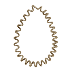 Collier Tubogas en or jaune, argent et vermeil - Castafiore