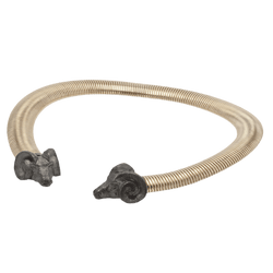 Collier Tubogas en or jaune et argent - Castafiore