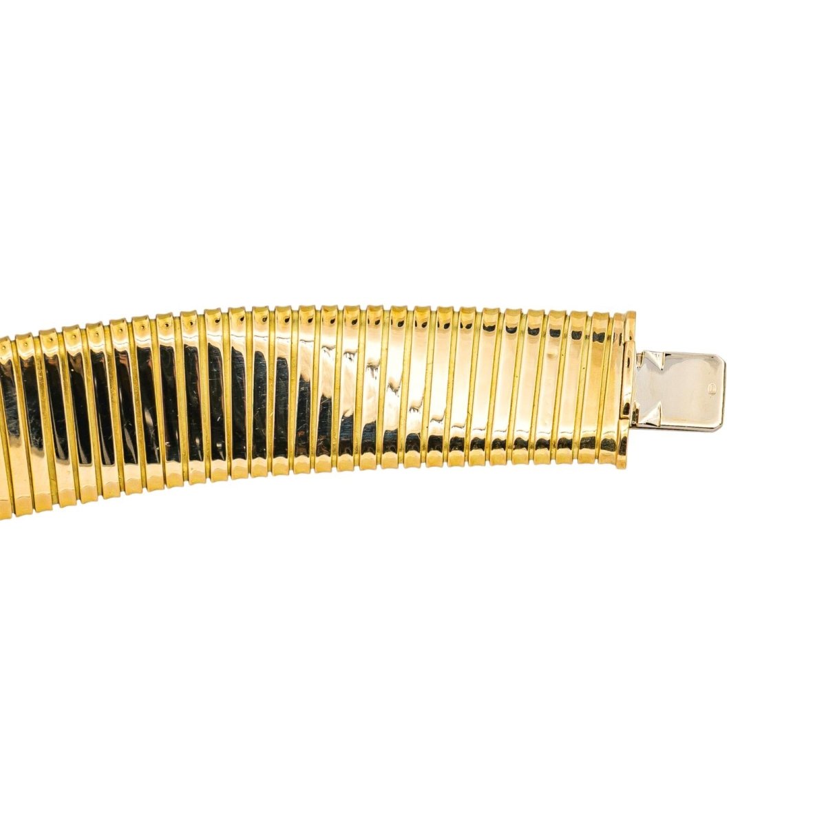 Weingrill Necklace  Tubogas Yellow gold diamond