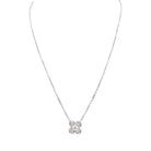 Collier Van Cleef & Arpels, or blanc, diamants - Castafiore