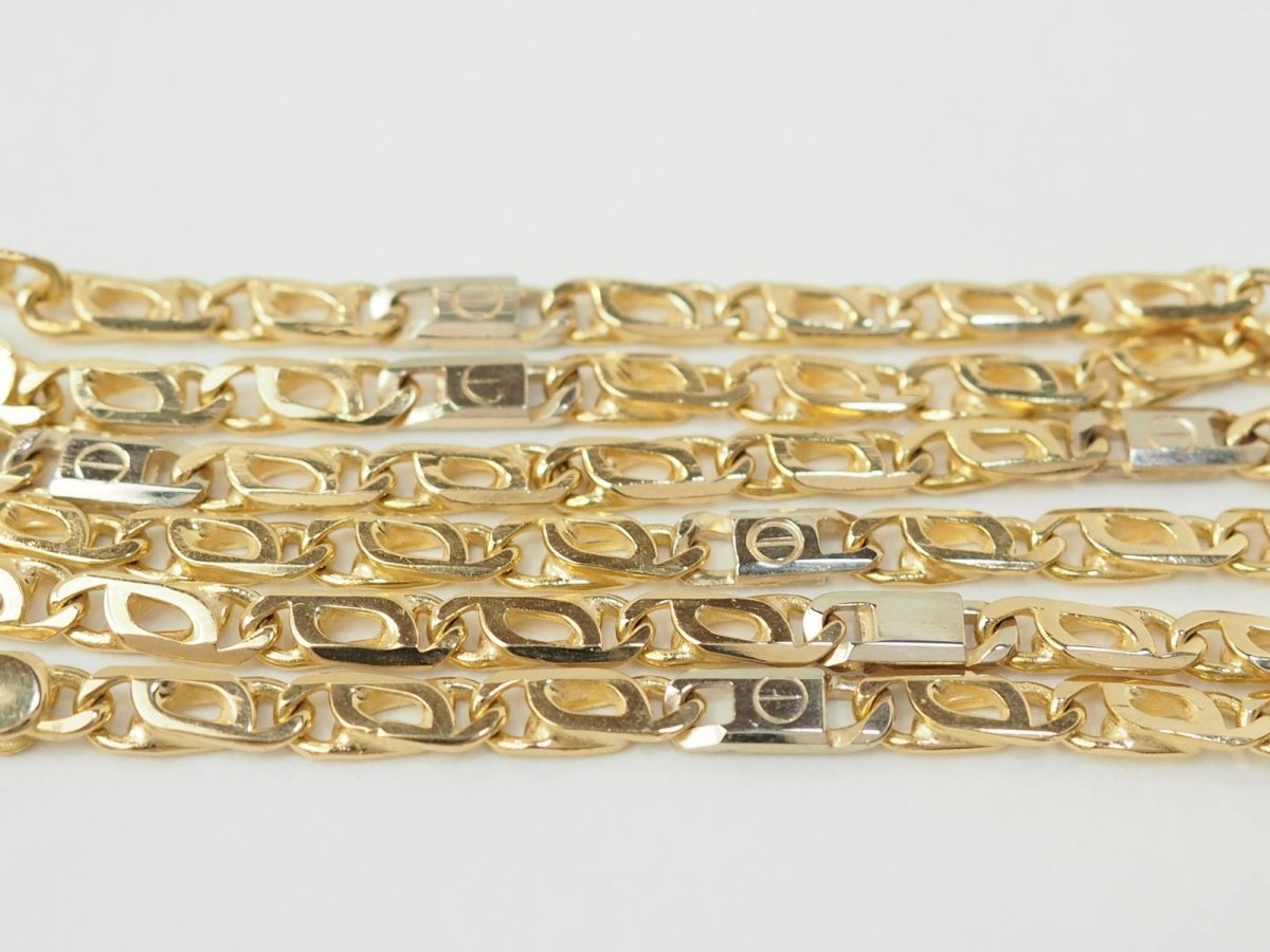 Collier vintage en or jaune - Castafiore