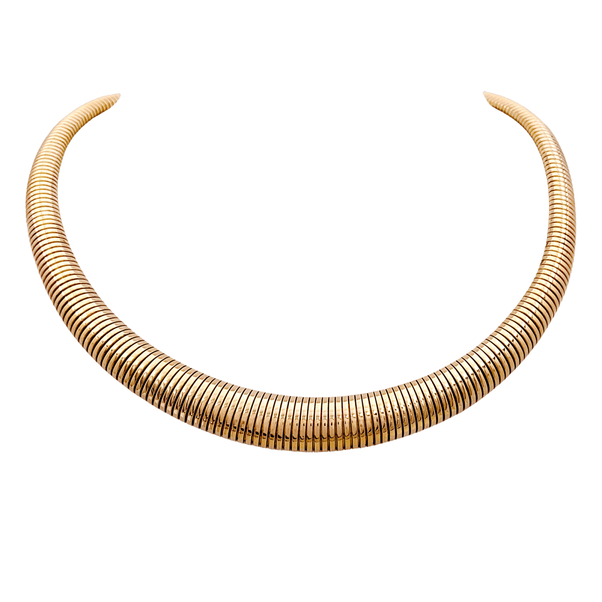 Collier vintage "Tubogas" - Castafiore