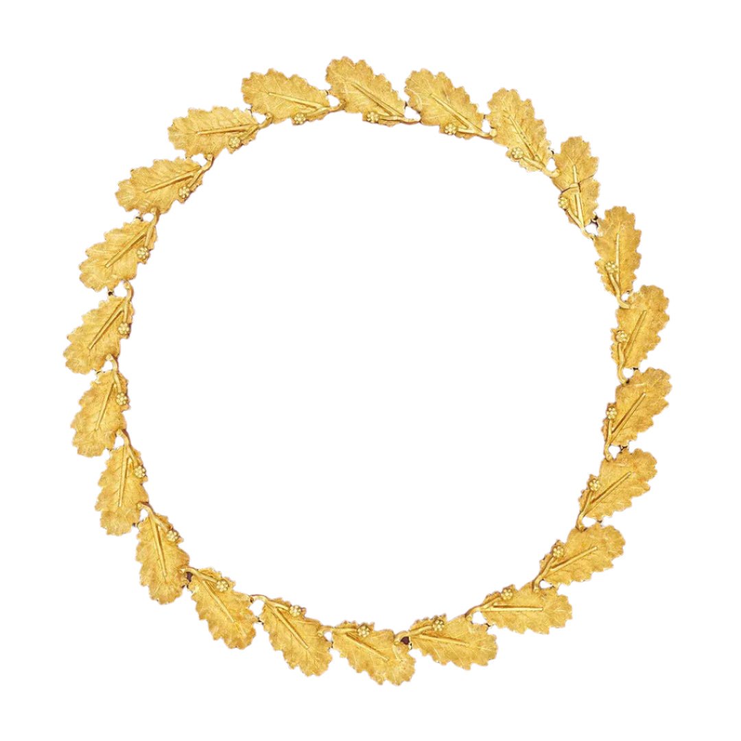 Colliers Federico Buccellati en or jaune - Castafiore