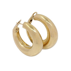 Créoles CHAUMET "Anneau" en or jaune - Castafiore