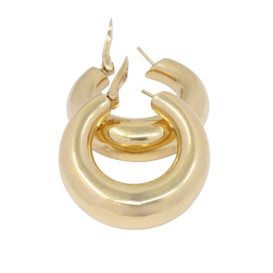 Créoles CHAUMET "Anneau" en or jaune - Castafiore