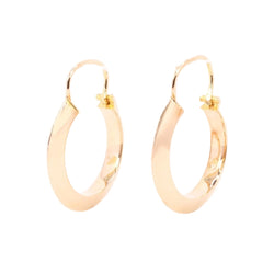 Créoles vintage or rose - Castafiore