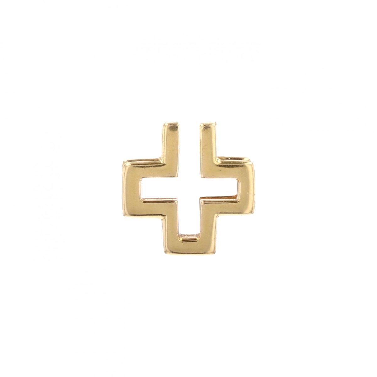 Croix ajourée en or jaune - Castafiore
