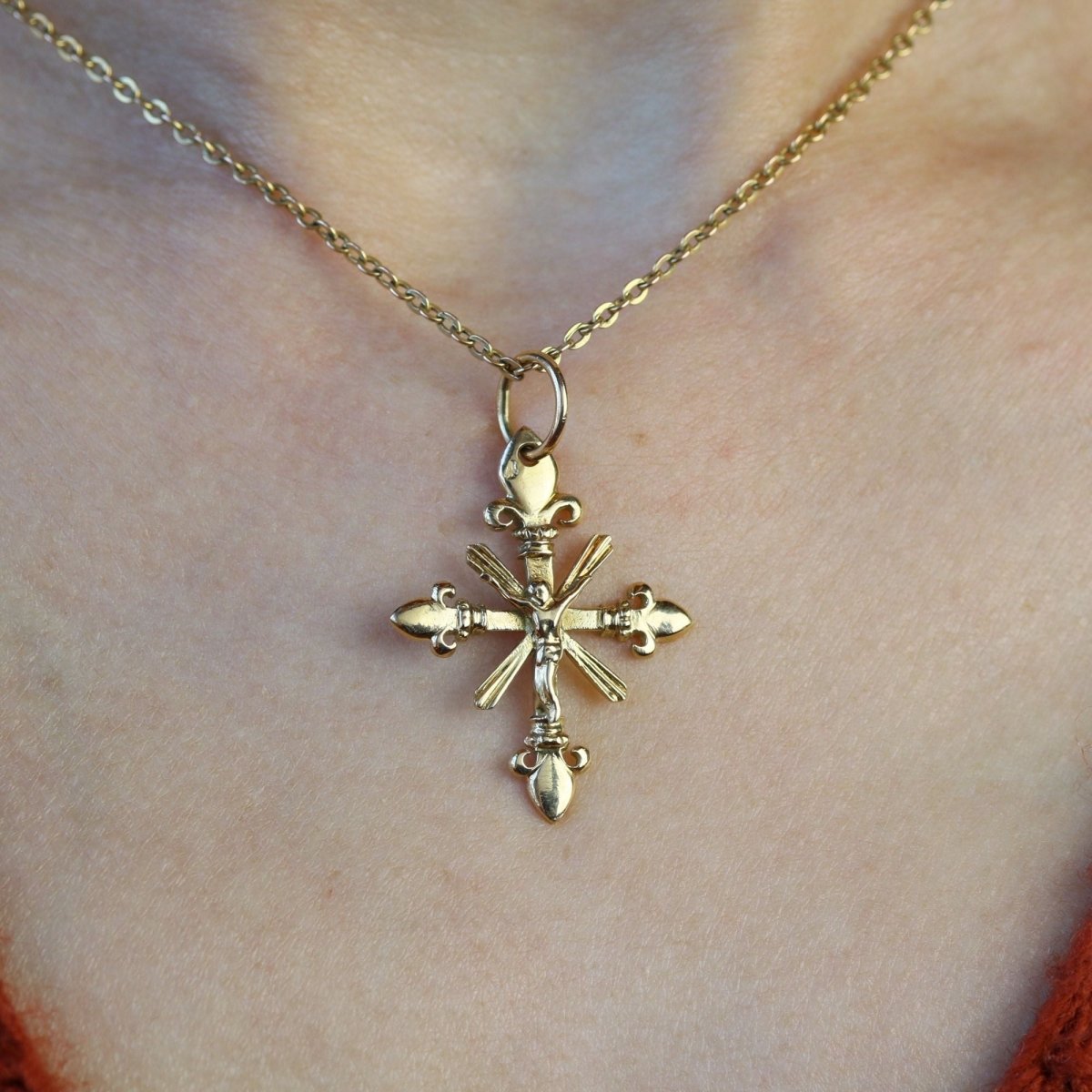 Croix de Champagne or jaune - Castafiore