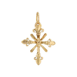 Croix de Champagne or jaune - Castafiore