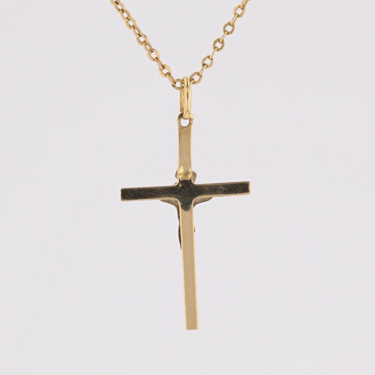 Croix du Christ deux ors - Castafiore