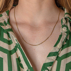Yellow Gold Nautical Link Necklace