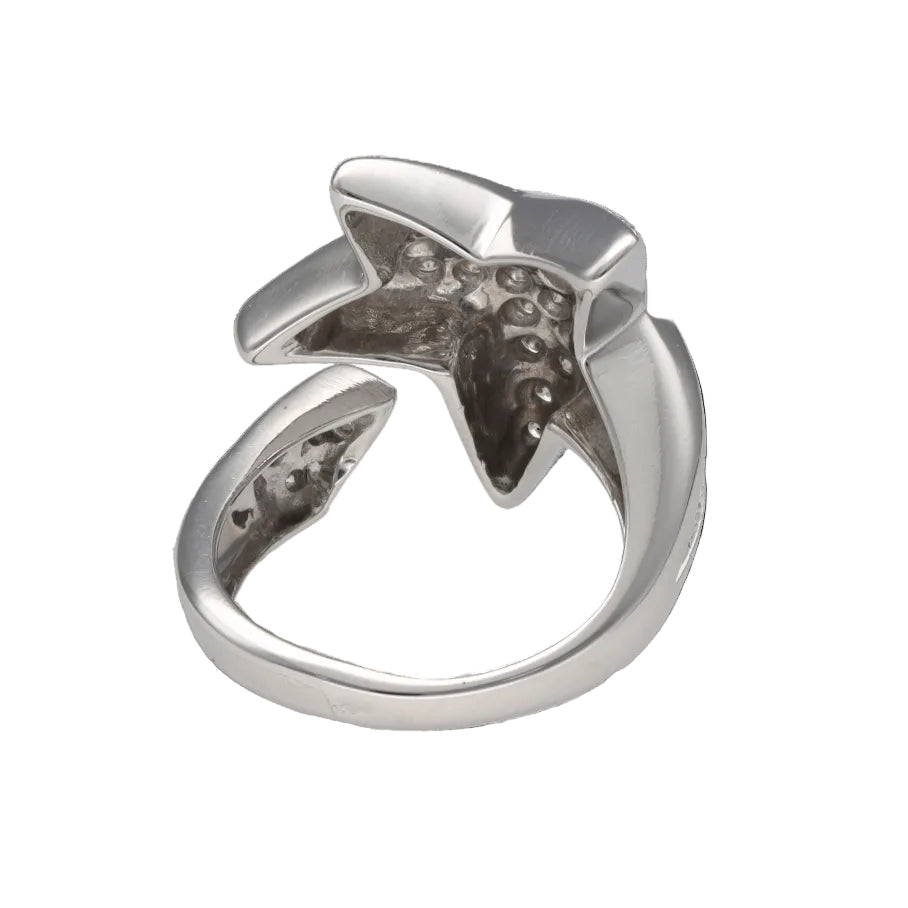 White Gold Diamond Pave Ring