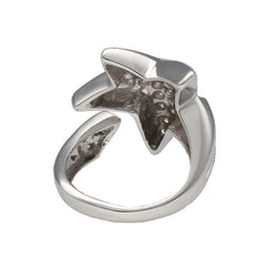 White Gold Diamond Pave Ring