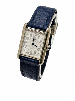 CARTIER Tank Must Watch in Silver