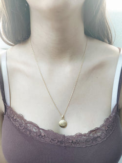 Yellow Gold Globe Pendant