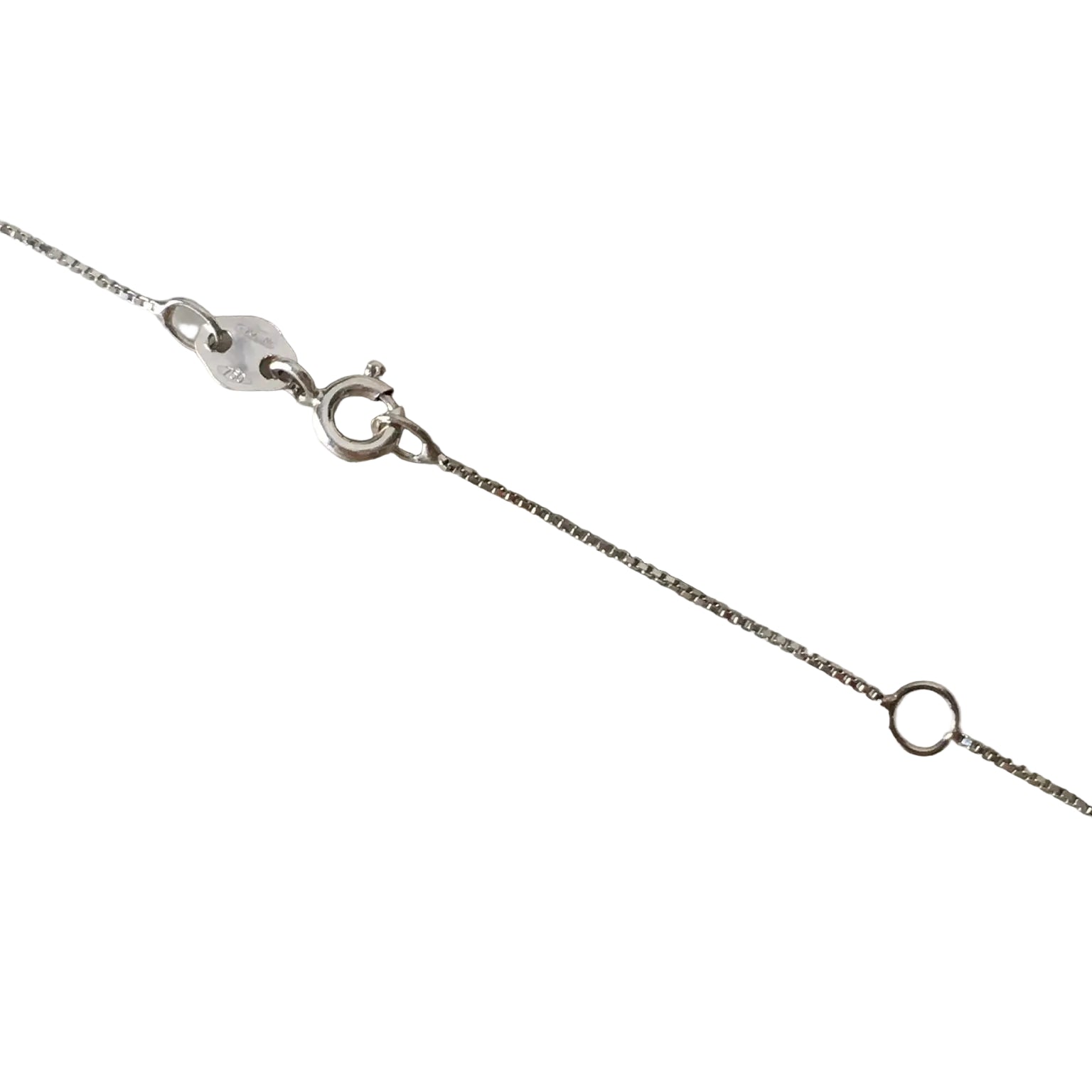 Necklace Pendant in White gold and Diamonds