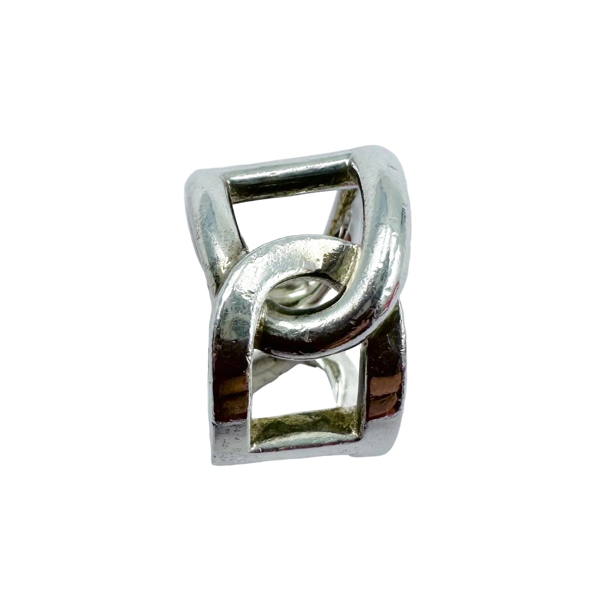HERMÈS "Cythère" Ring in Silver
