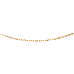 Rose Gold Forçat Link Necklace