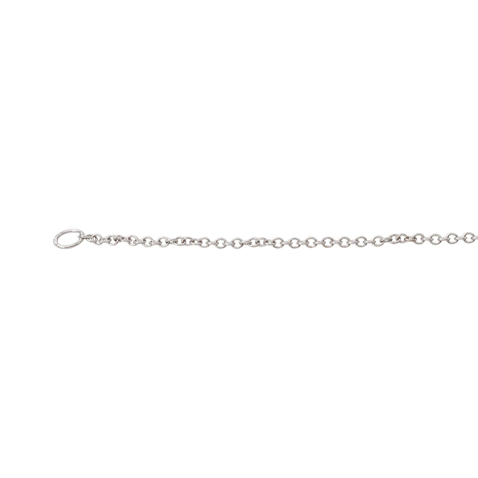 Balmain Forçat Link Necklace White gold