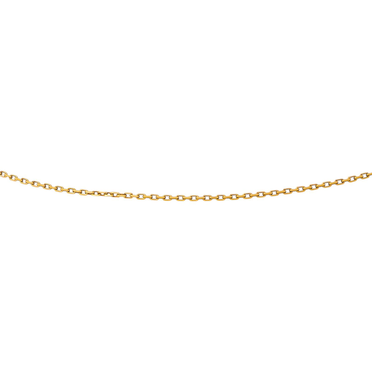 Collier Maille Forçat Or jaune