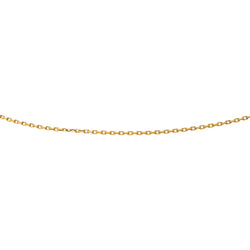 Yellow Gold Forçat Link Necklace
