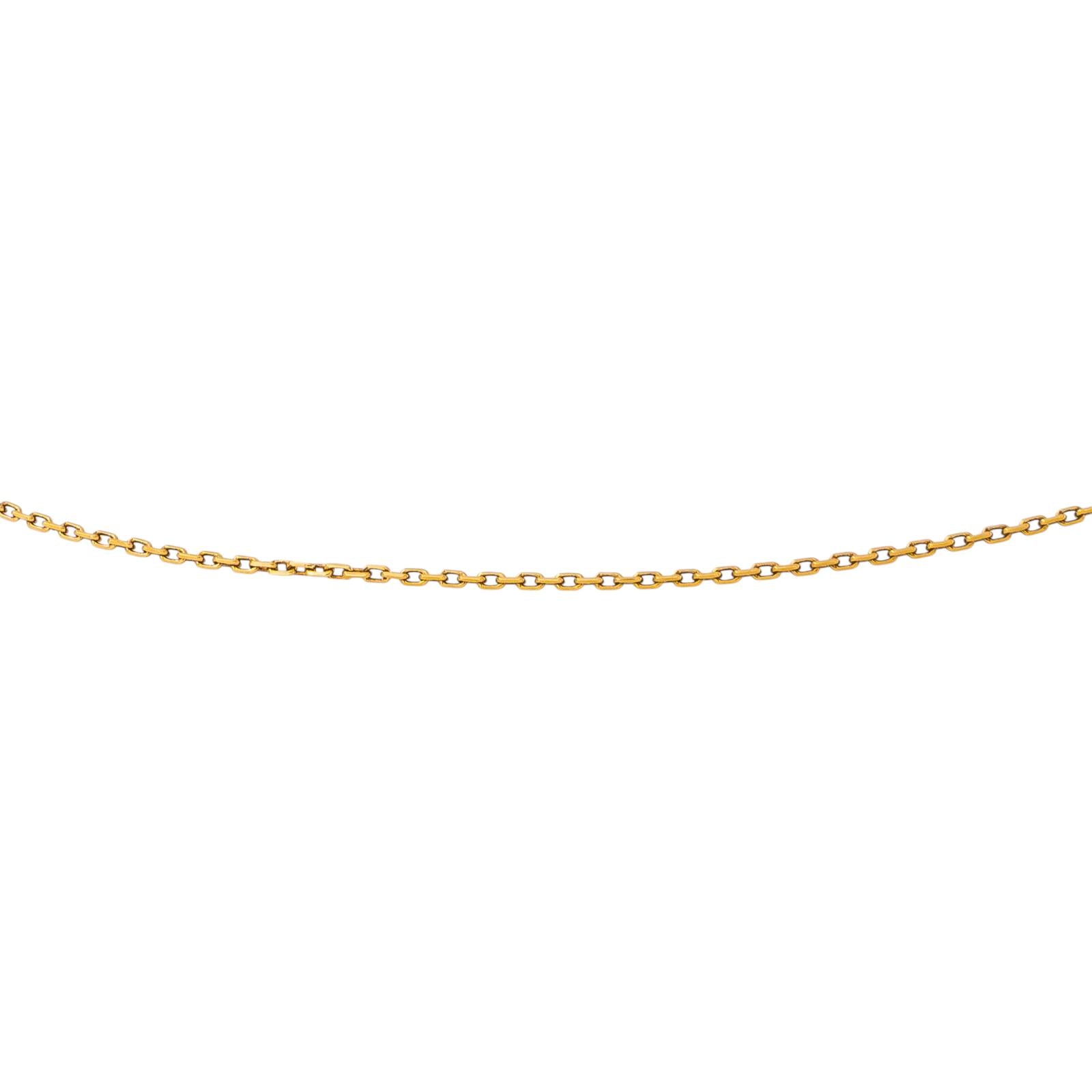 Yellow Gold Forçat Link Necklace