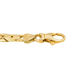 Bracelet Link bean stitch Yellow gold