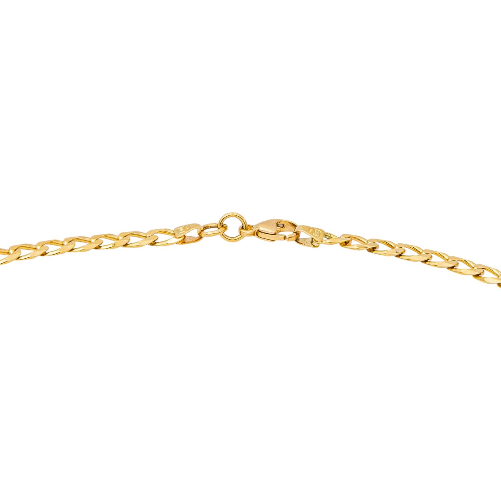 Yellow Gold Link Necklace
