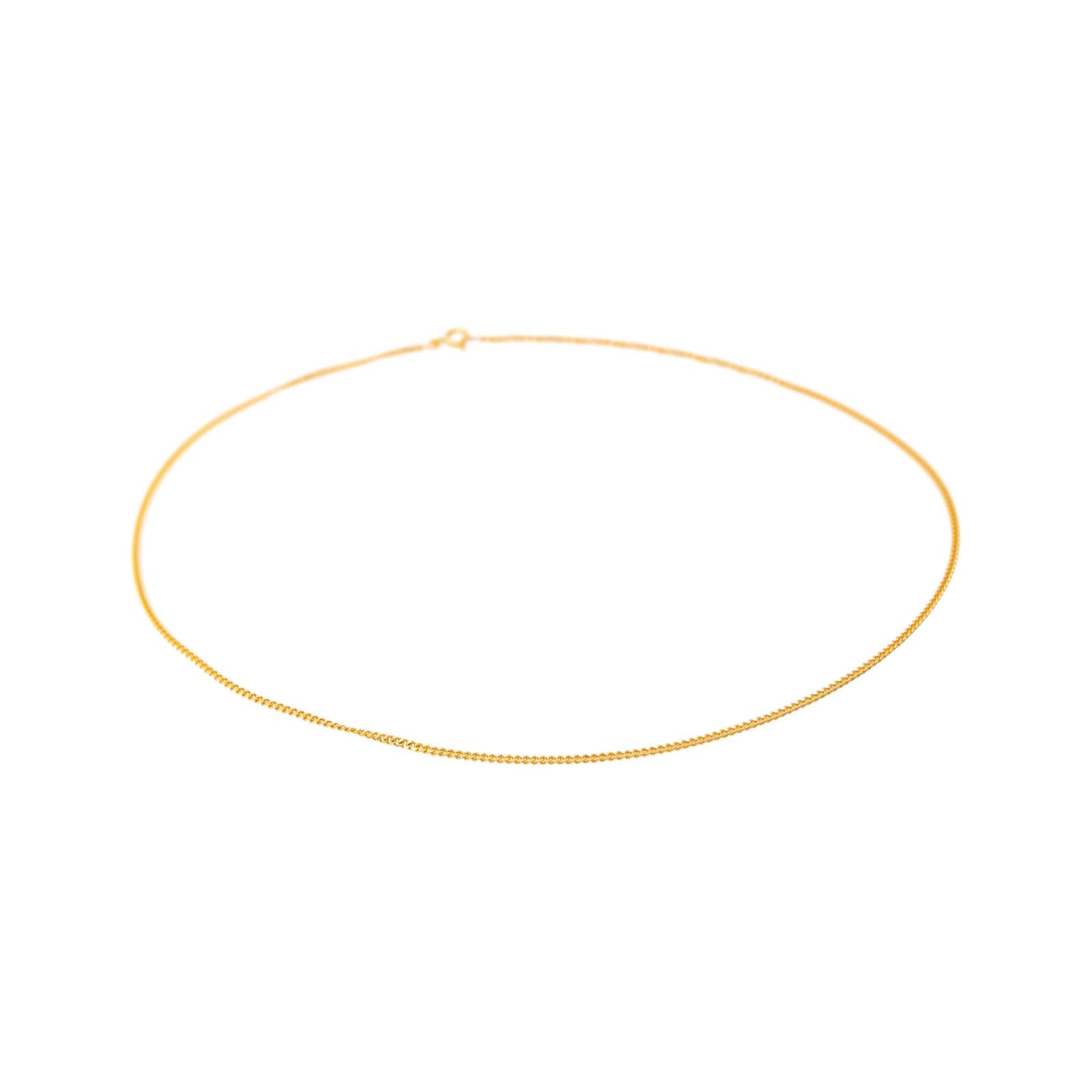 Collier Maille Gourmette Or jaune