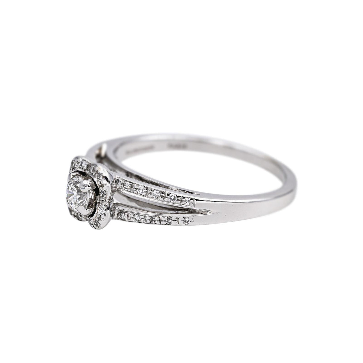 Mauboussin "Chance of Love" Ring in White Gold with Diamond