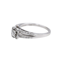 Mauboussin "Chance of Love" Ring in White Gold with Diamond