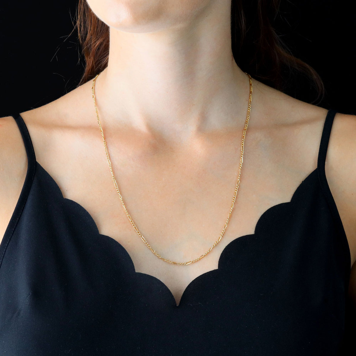 Yellow Gold Chain Necklace