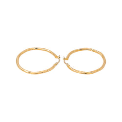 Yellow gold Hoop earrings