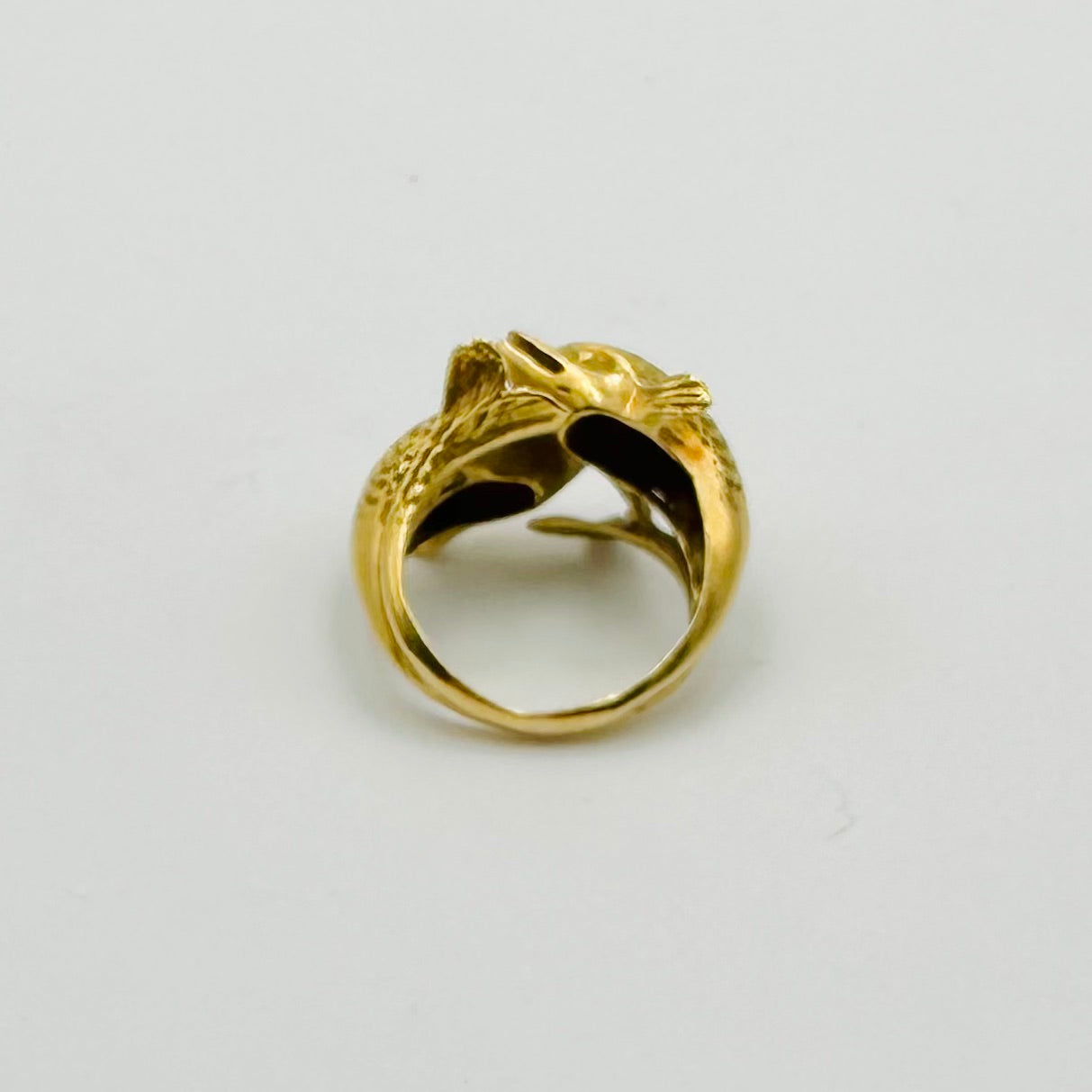 Toi et Moi Ring in Yellow gold
