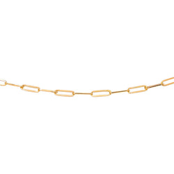 Yellow Gold Horse-Link Necklace