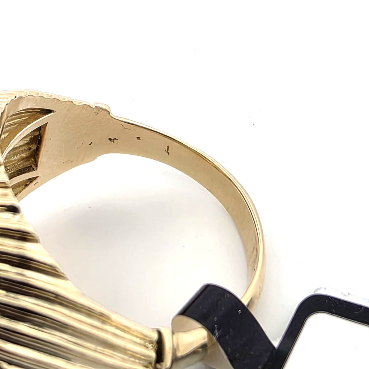 Yellow Gold and Diamond Dome Ring