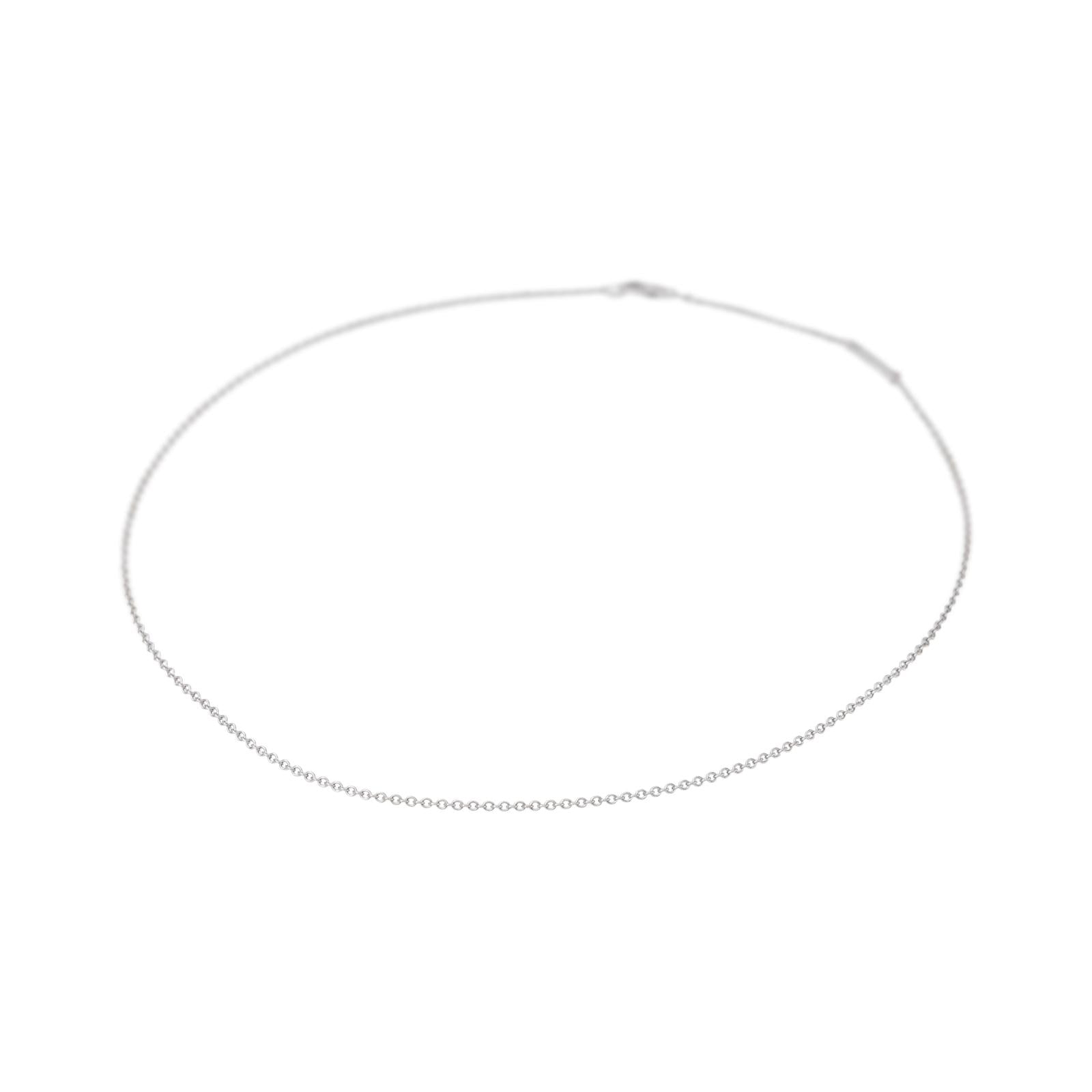 Balmain Forçat Link Necklace White gold