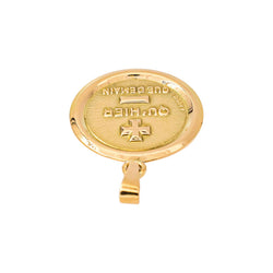 Augis "Medal of Love" Pendant in Yellow gold