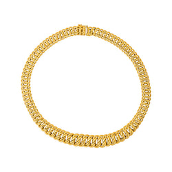 Collier Maille Américaine Or jaune