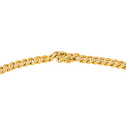Yellow gold Curb chain Necklace