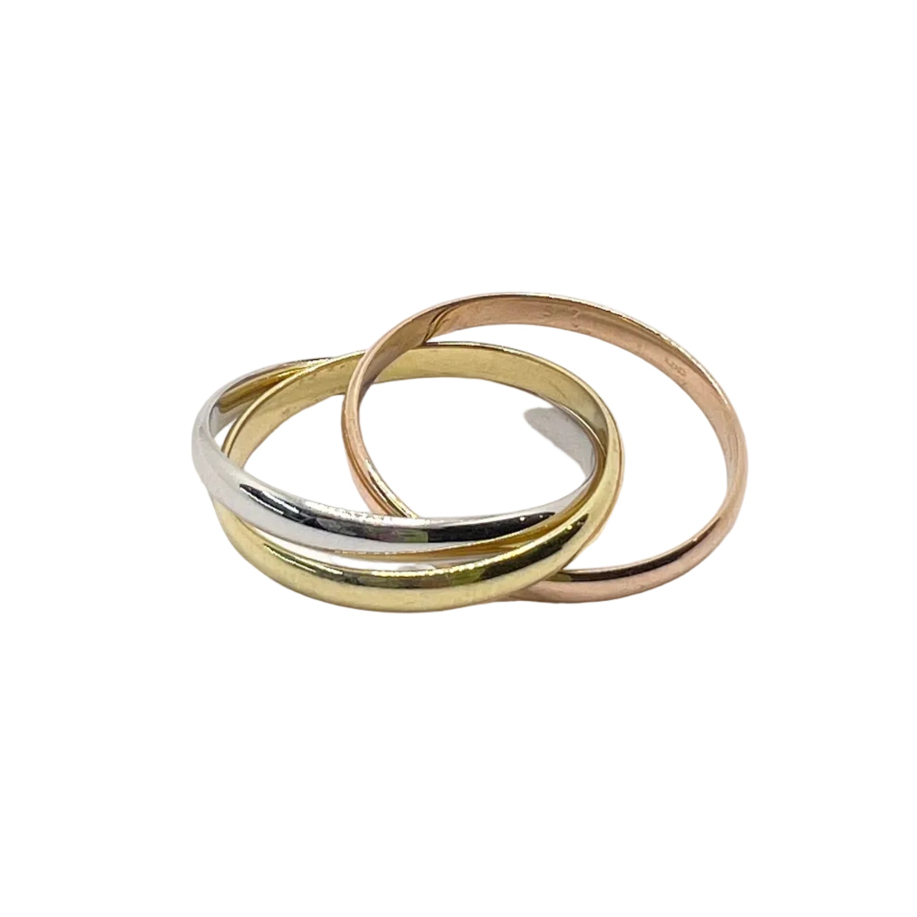 Cartier 18-karat gold Trinity ring